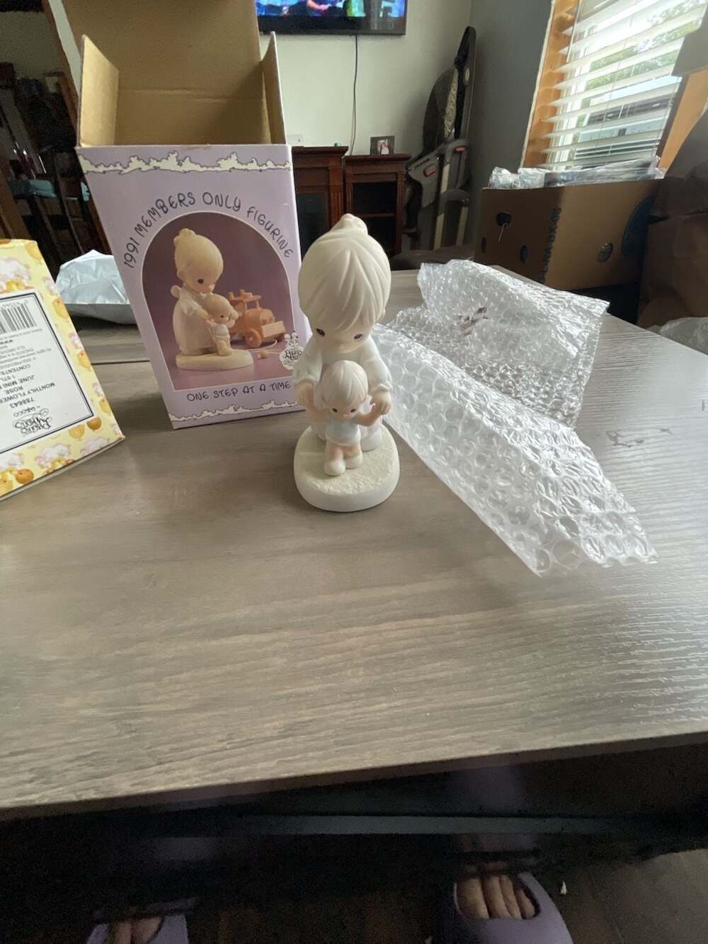 #U Precious Moments One Step At A Time 1991 Members Only Figurine PM911